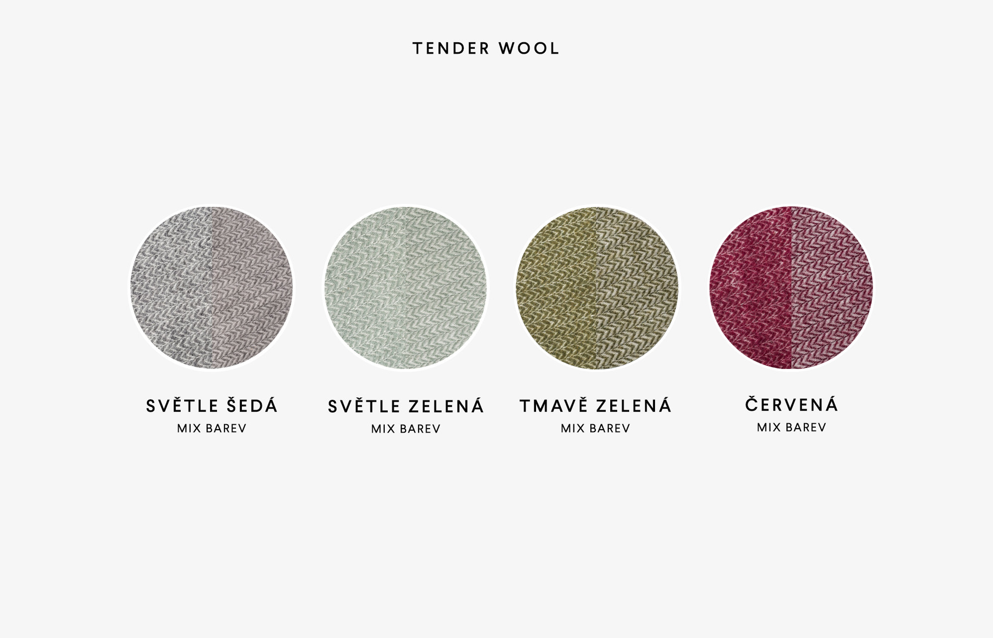  Kolekce Tender Wool